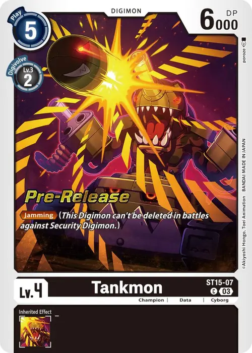 Tankmon card art