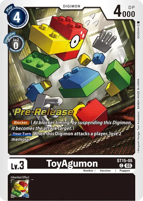 ToyAgumon card art