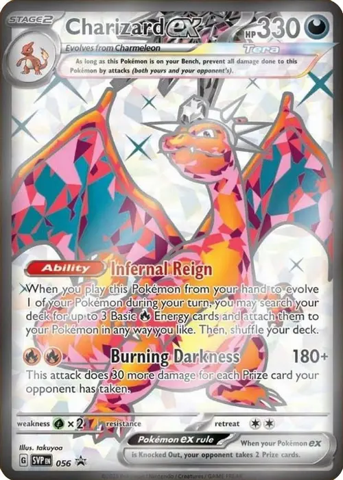 Charizard ex - 056 card art