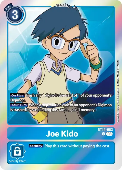 Joe Kido card art