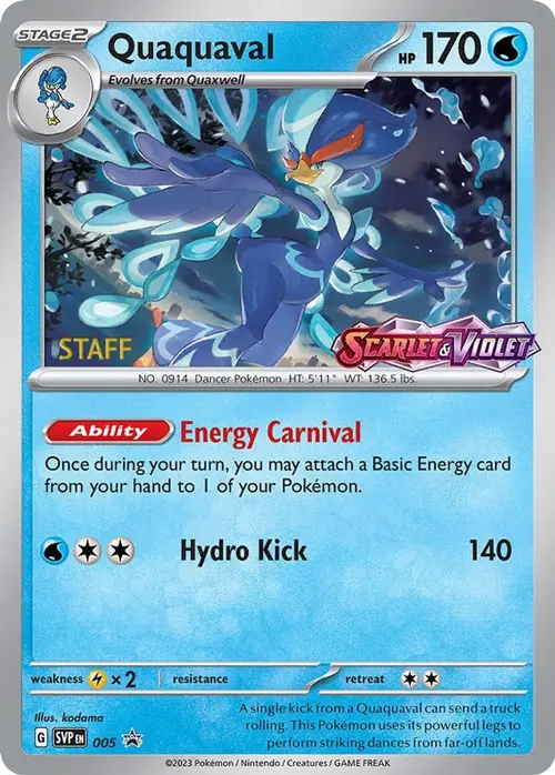 Quaquaval - 005 (Prerelease) [Staff] card art