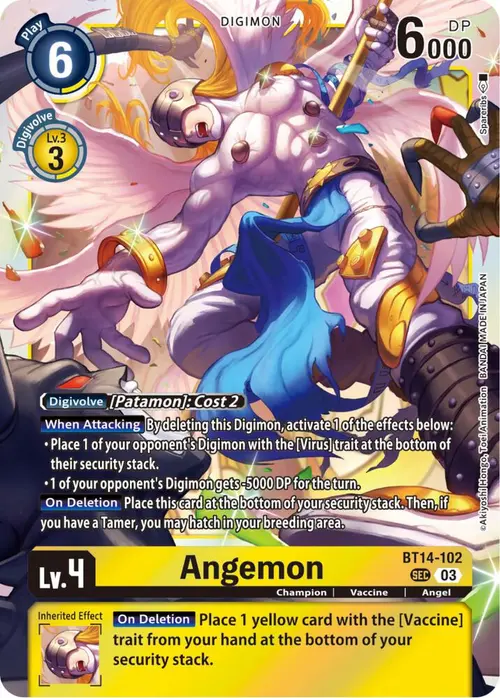 Angemon card art