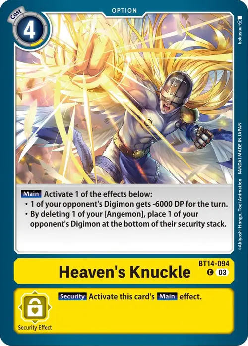 Heaven's Knuckle card art