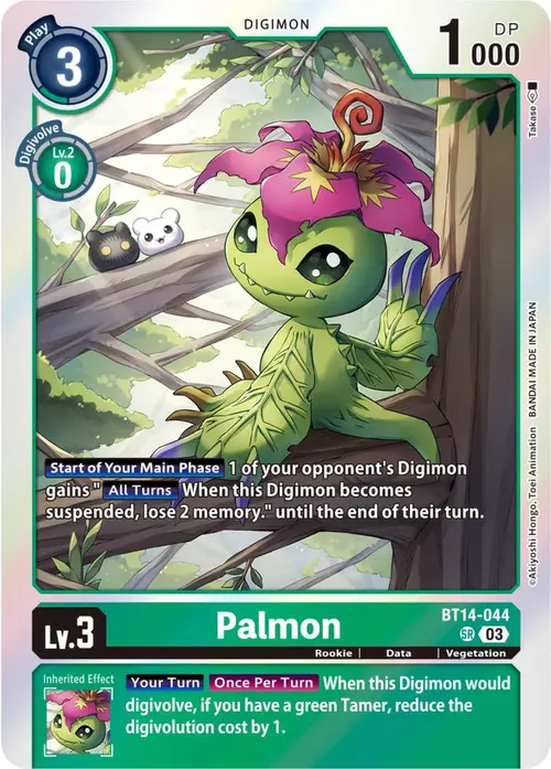 Palmon card art