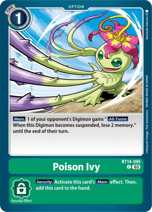 Poison Ivy card art