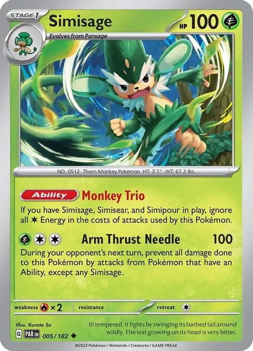 Simisage card art