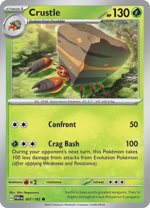 Crustle - 007/182 card art