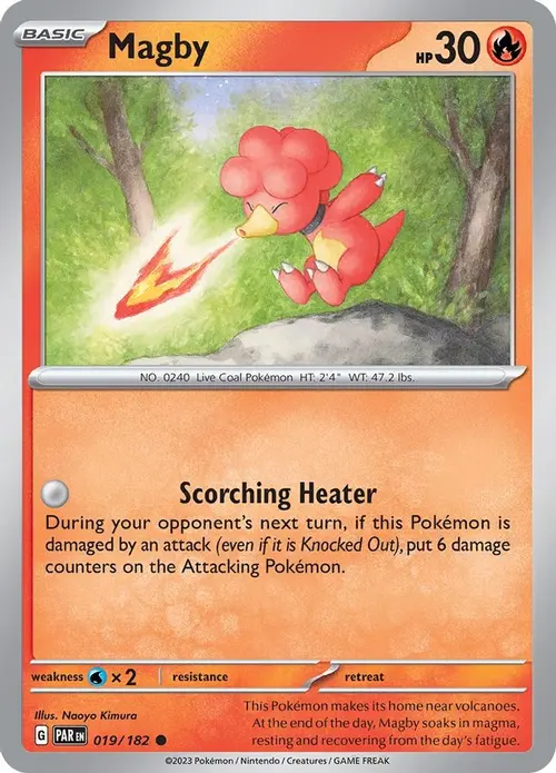 Magby - 019/182 card art