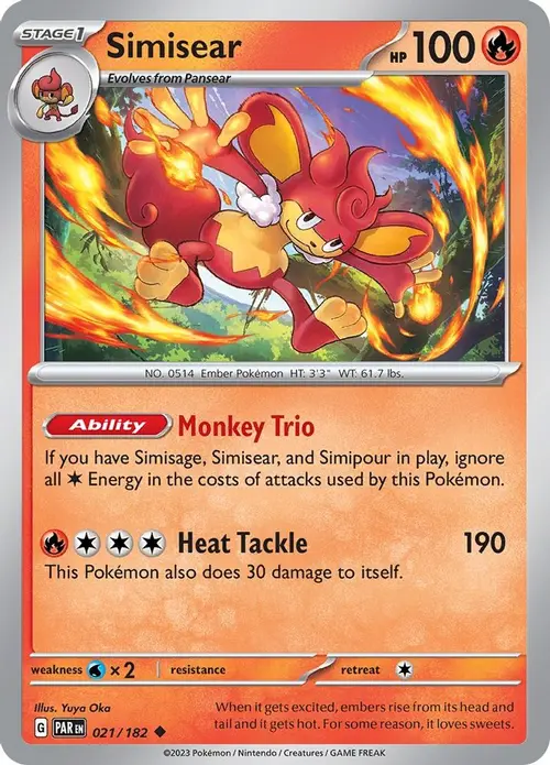 Simisear card art