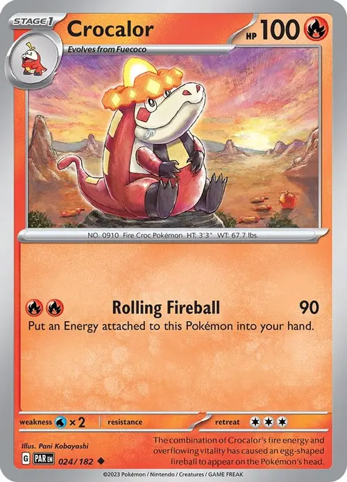 Crocalor card art