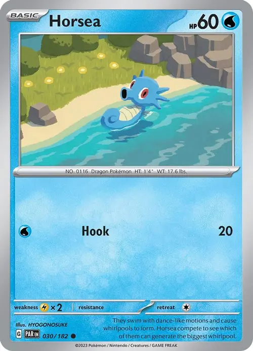 Horsea card art