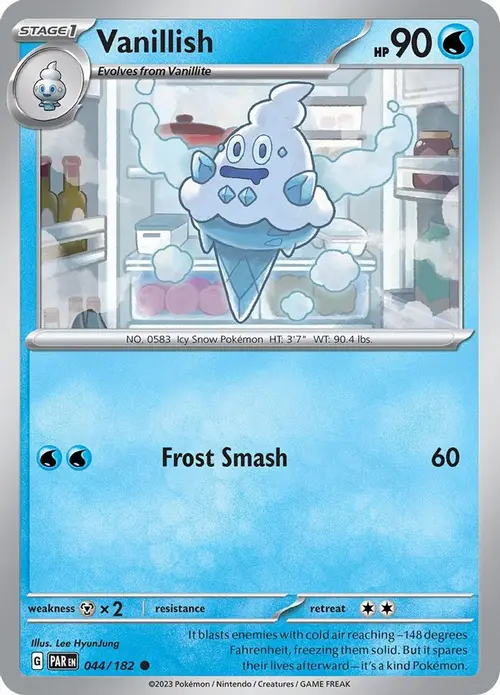 Vanillish - 044/182 card art