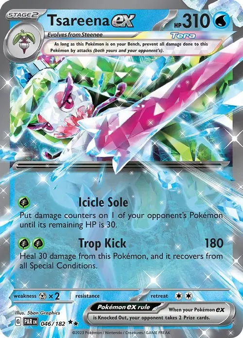 Tsareena ex - 046/182 card art