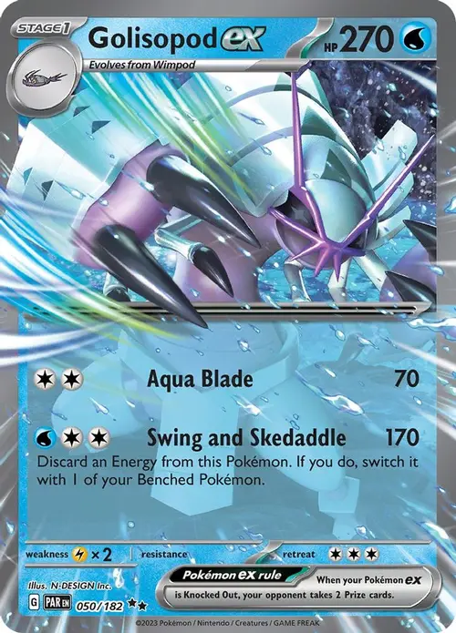 Golisopod ex - 050/182 card art