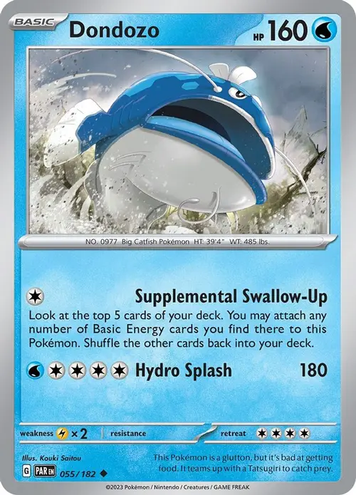 Dondozo card art