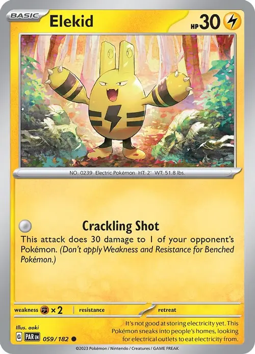 Elekid card art