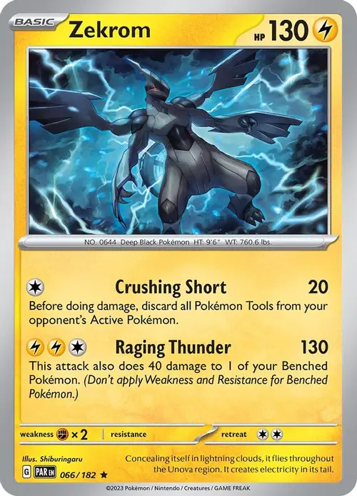 Zekrom card art