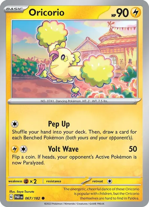 Oricorio card art