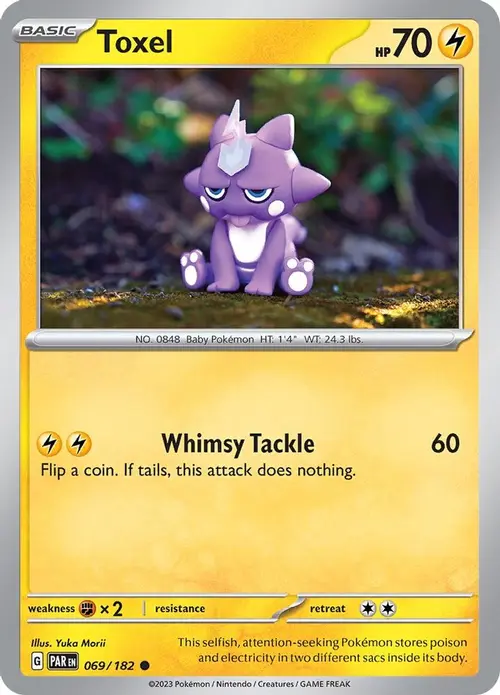 Toxel card art