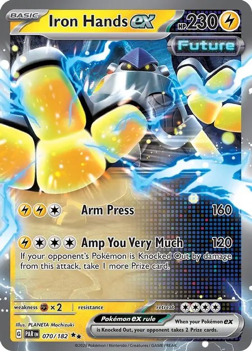 Iron Hands ex - 070/182 card art