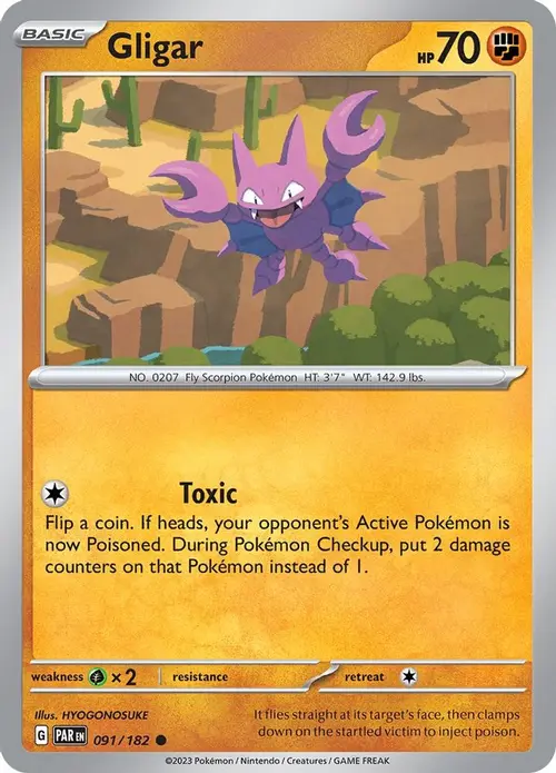 Gligar card art