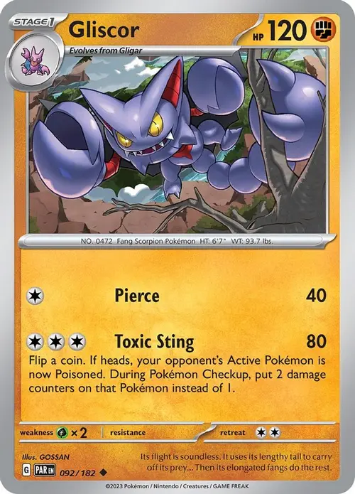 Gliscor card art
