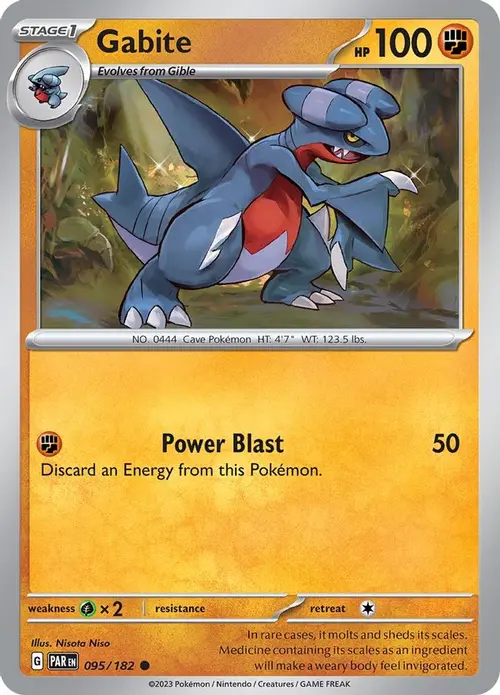Gabite card art