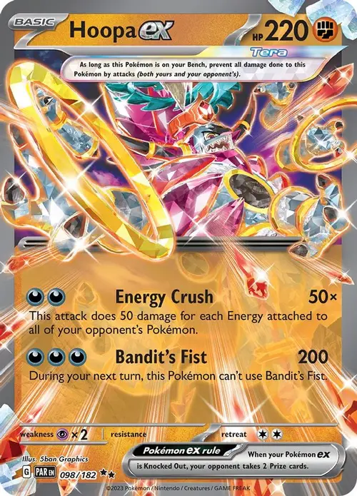 Hoopa ex card art