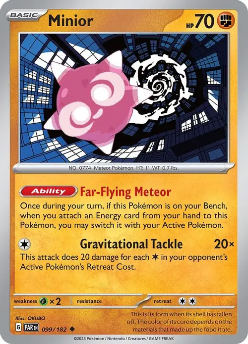 Minior - 099/182 card art