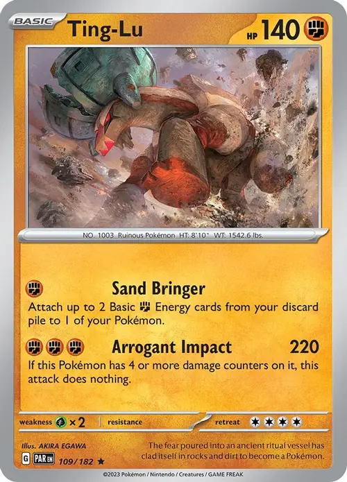Ting-Lu card art