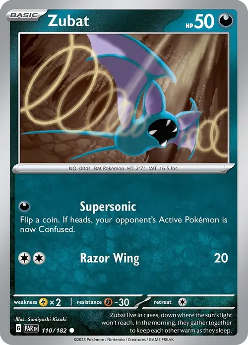Zubat card art