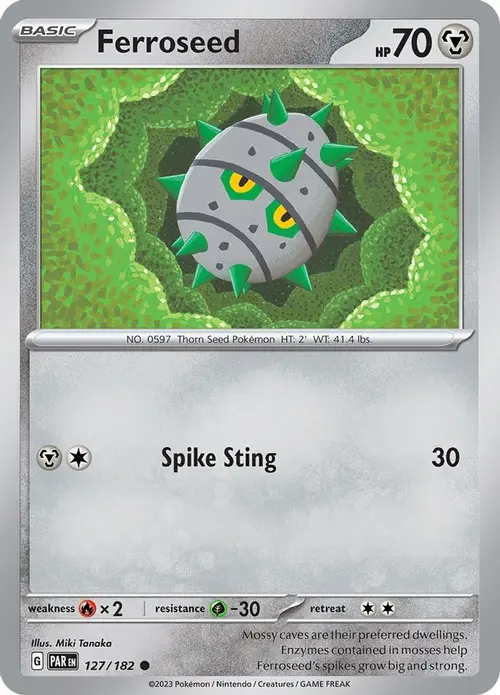 Ferroseed card art