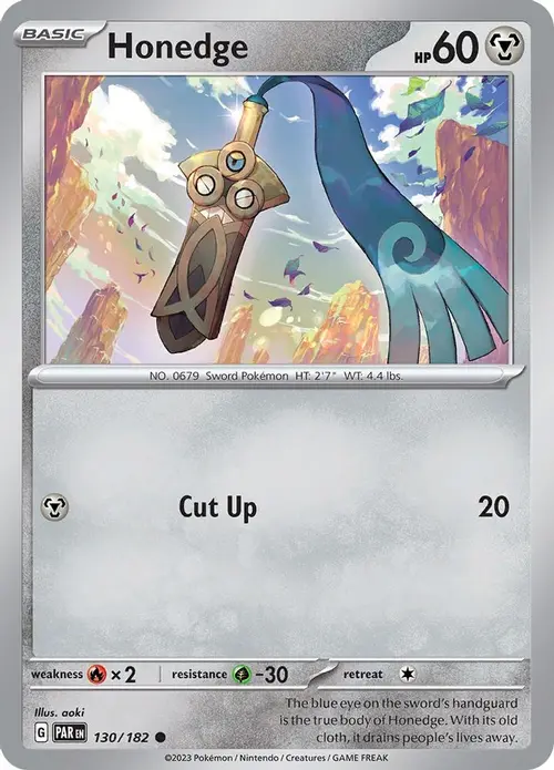 Honedge - 130/182 card art