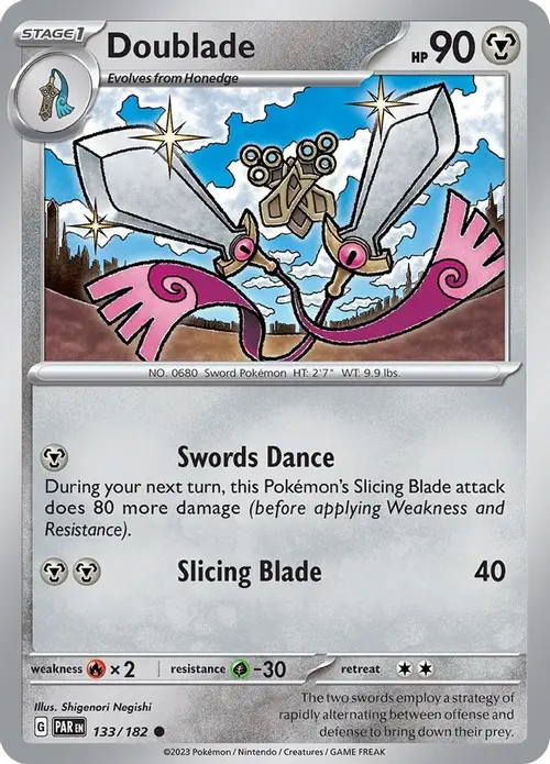 Doublade - 133/182 card art