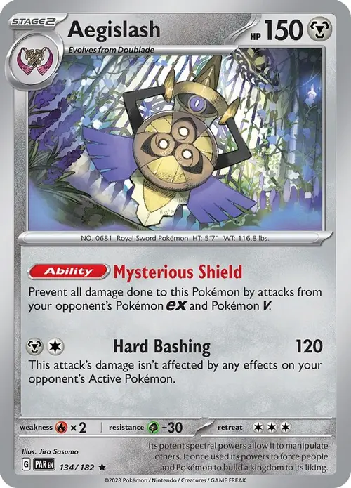 Aegislash - 134/182 card art