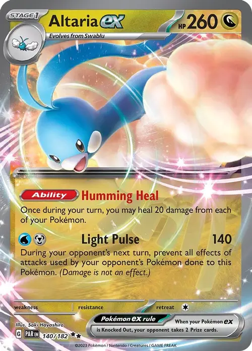 Altaria ex card art