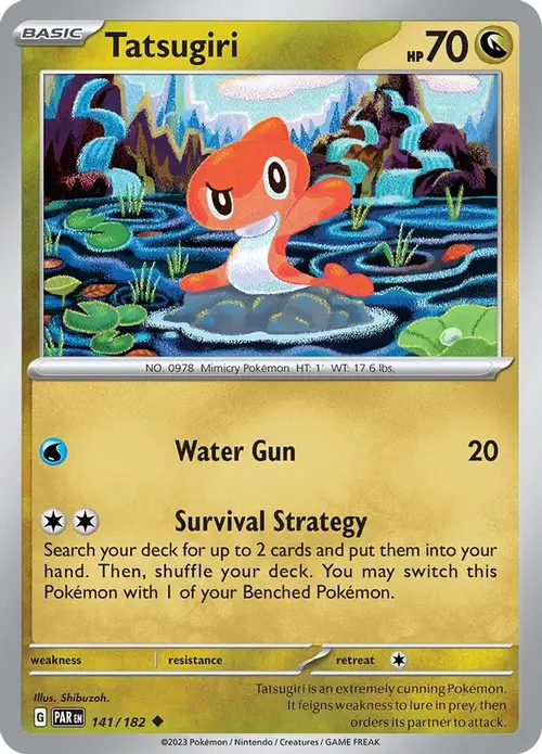Tatsugiri card art