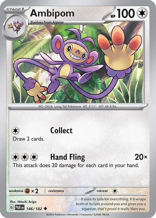 Ambipom card art