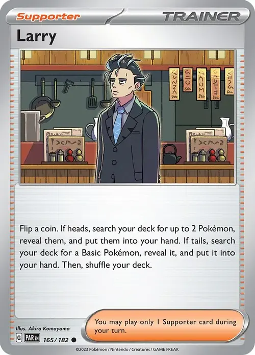 Larry card art