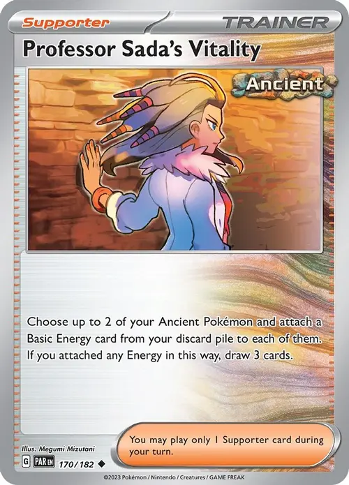 Professor Sada's Vitality card art