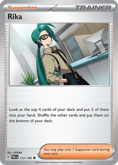 Rika card art