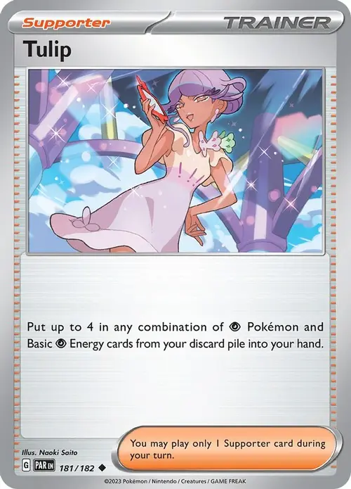 Tulip card art