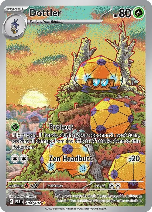 Dottler - 184/182 card art