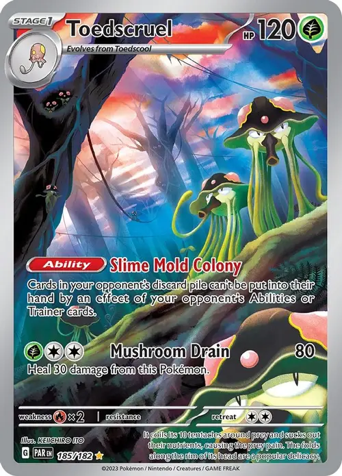 Toedscruel - 185/182 card art