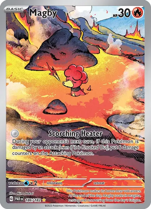 Magby - 186/182 card art