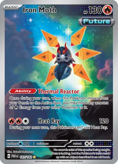 Iron Moth - 187/182 card art