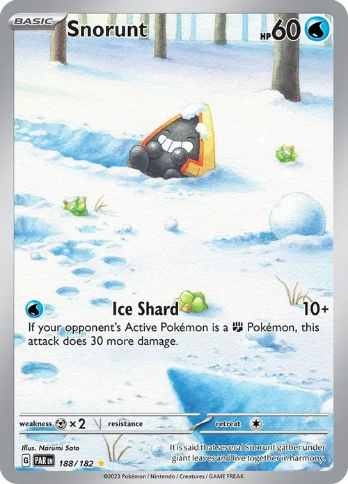 Snorunt - 188/182 card art