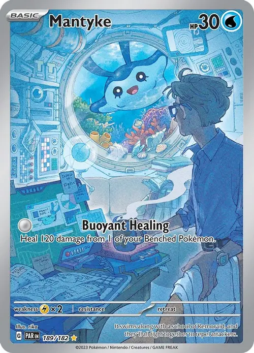 Mantyke - 189/182 card art