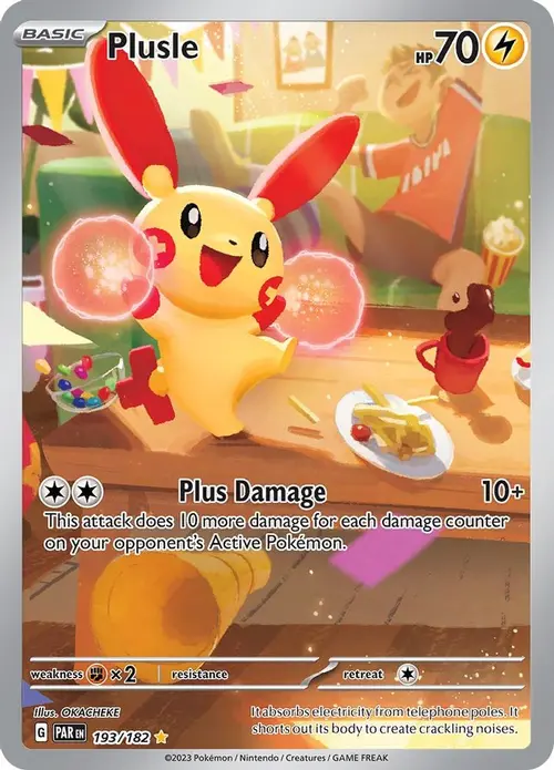 Plusle - 193/182 card art