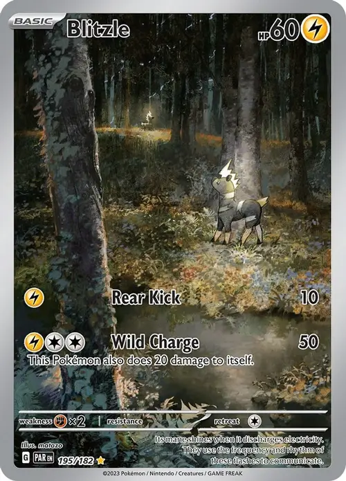 Blitzle - 195/182 card art